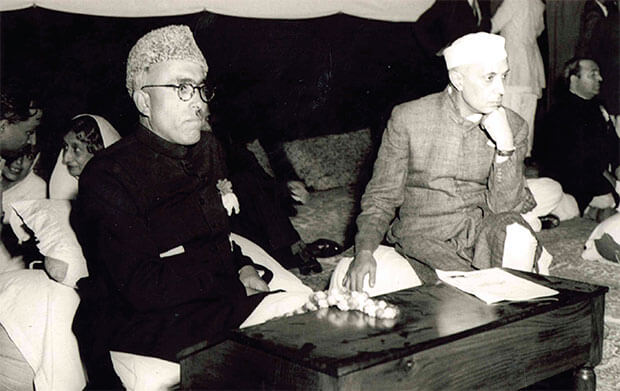 Nehru-Sheikh-Abdullah