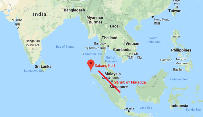 strait of malacca on world map India Can No Longer Choke China At The Strait Of Malacca As strait of malacca on world map