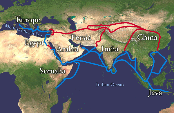 India-China Trade Map