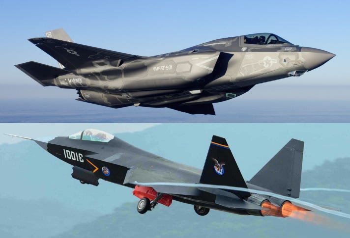 F 35 Vs J 31 Can China S Stealth J 31 Aircraft Match Us F 35 Fighter Jet Blow For A Blow
