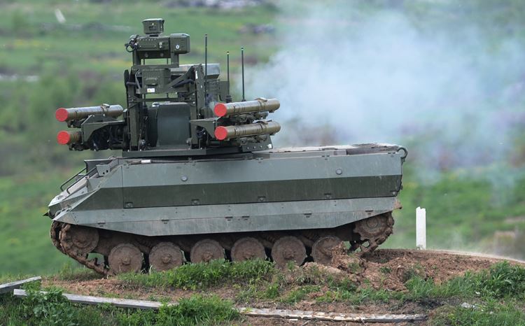 Russia Ready For An Unmanned Ground Attack With Uran-9 'Strike Robot ...