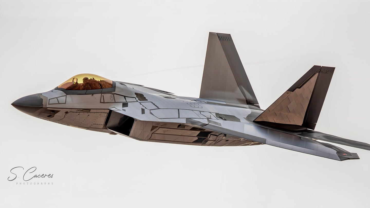 F 22 Raptor World S Deadliest Stealth Fighter Jets New Reflective Coating Takes Social Media By Storm