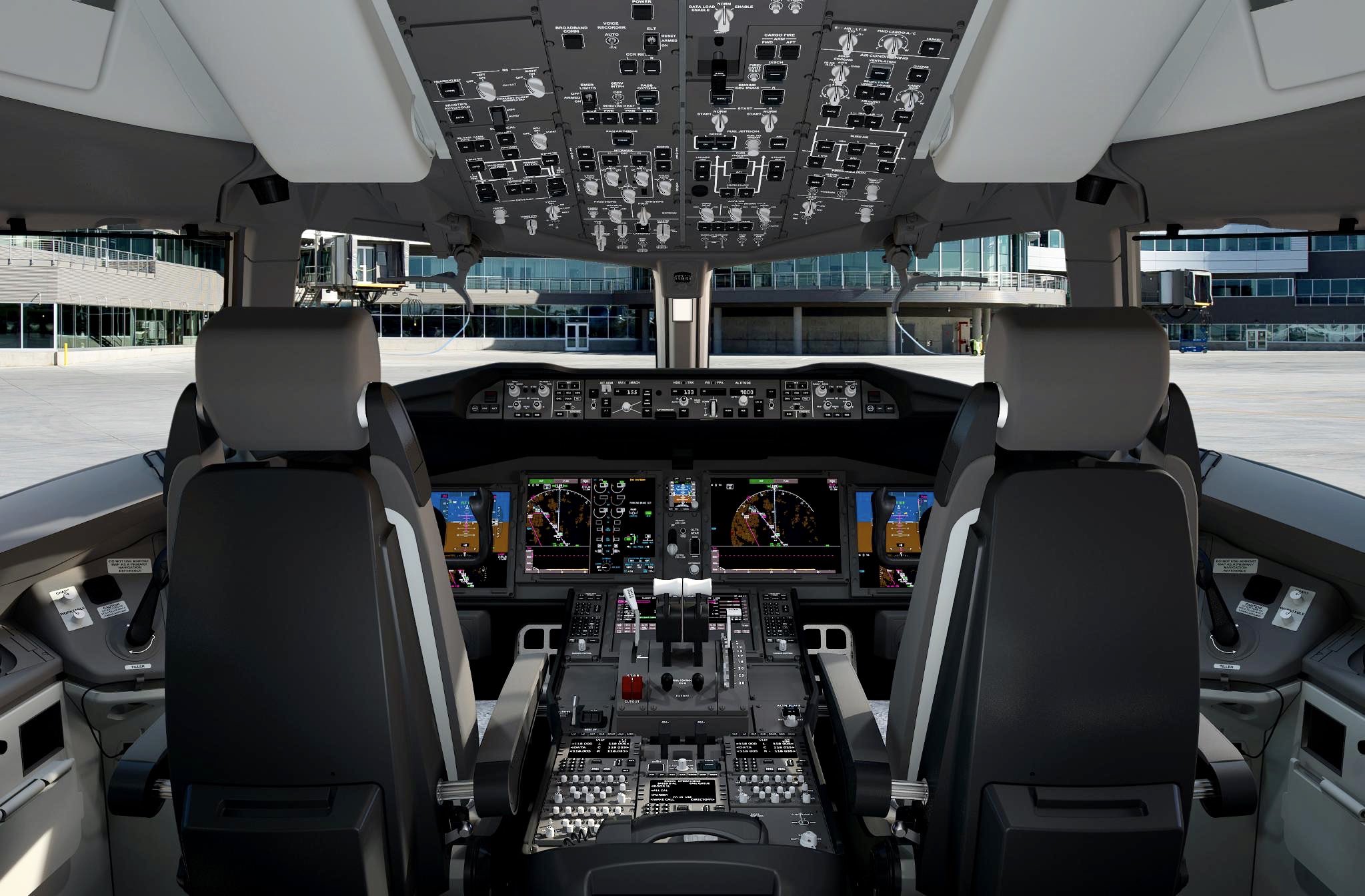 Boeing-777X cockpit