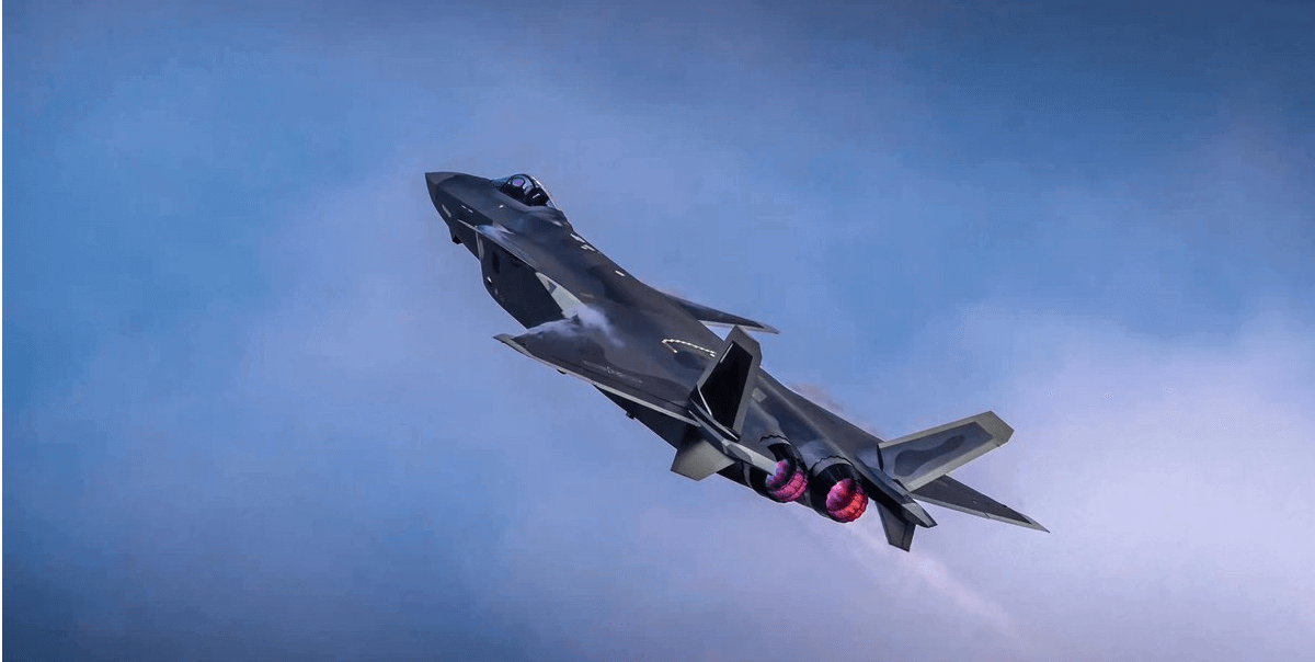 China exhibits fighter jet engine with 2D thrust vectoring control