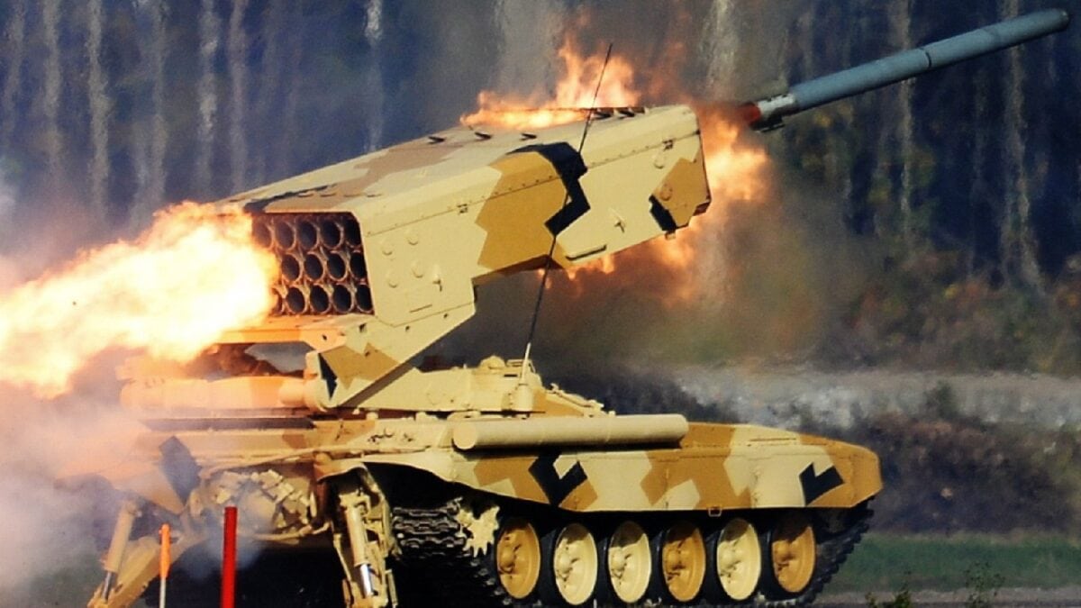 Ukraine Destroys 2 Prized TOS-1A Russian Rocket Launchers With US