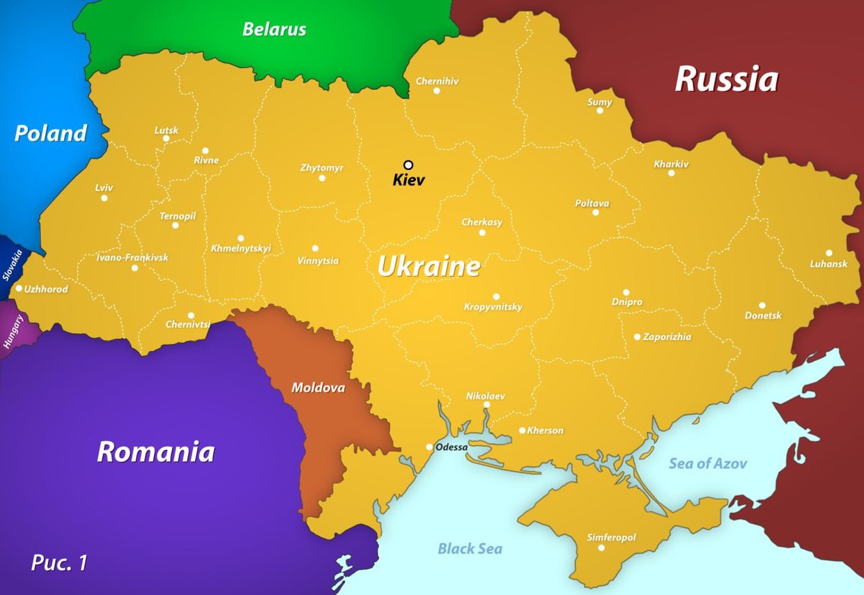 Dmitri Medvedev Russia Ukraine Map