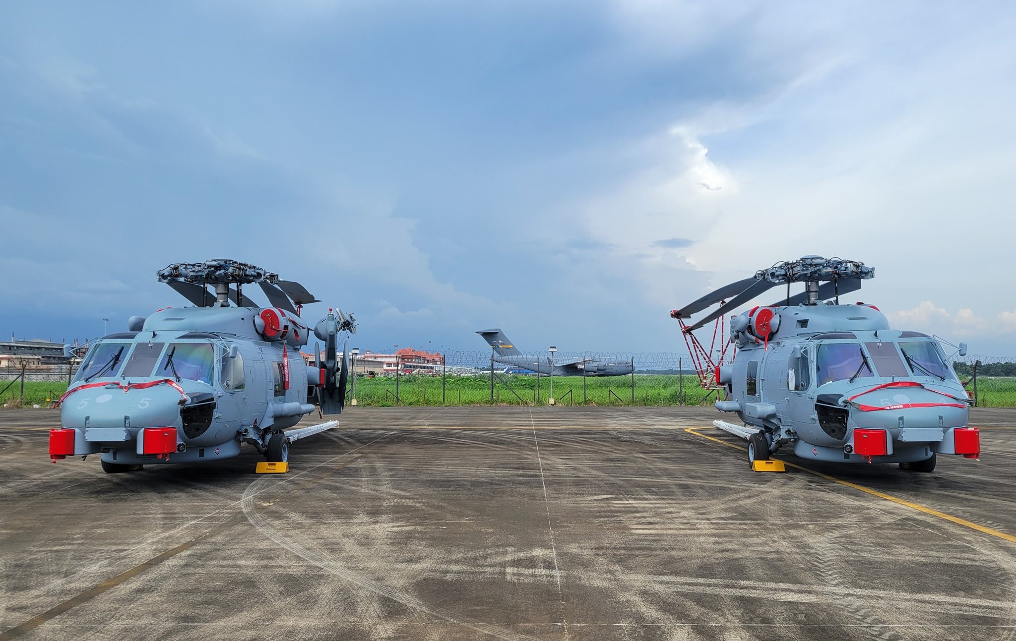 India gets 2 MH 60R helicopters from United States