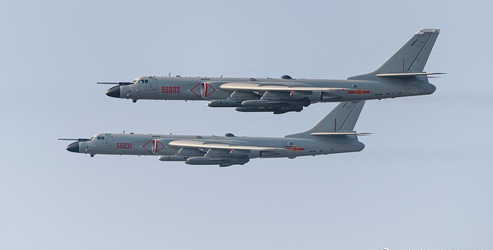 China’s Deadly Duo – PLAAF’s H-6K Bombers & J-16 Fighters Plan To Cripple Taiwan With A ‘Double Blow’ Strategy