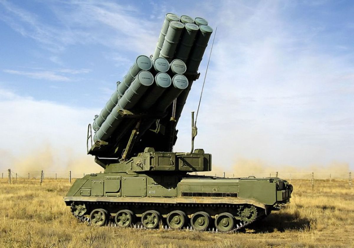 Buk missile system Russia