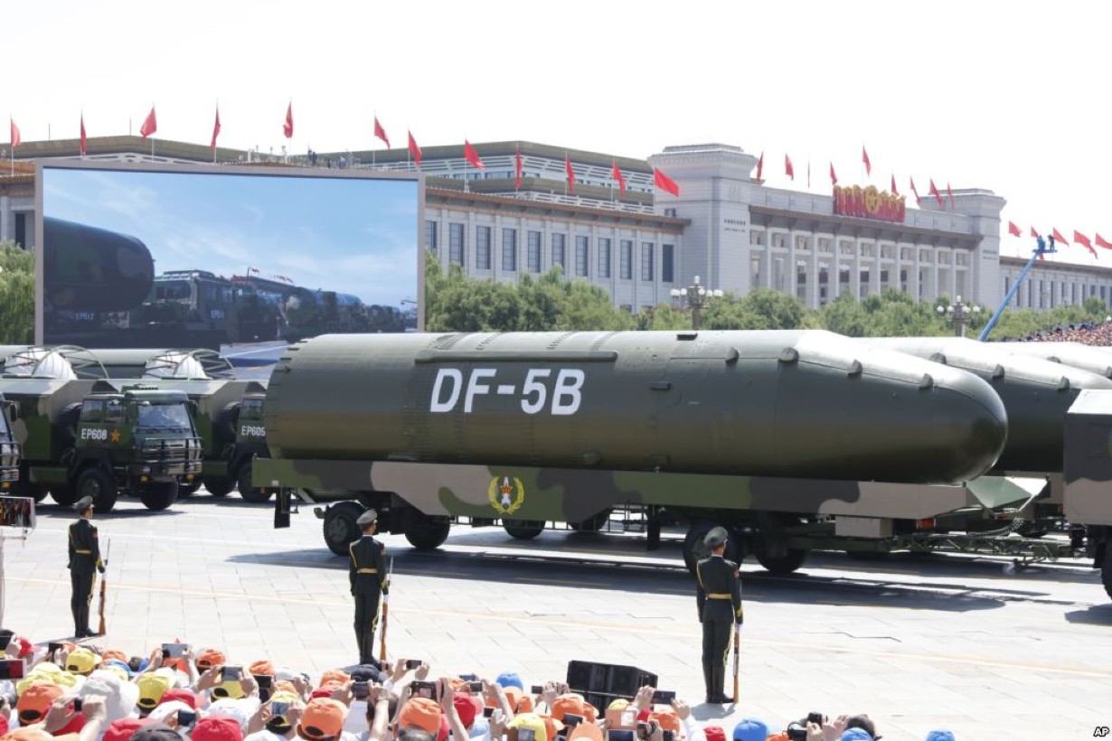 today techs Dongfeng DF-5B ICBM China