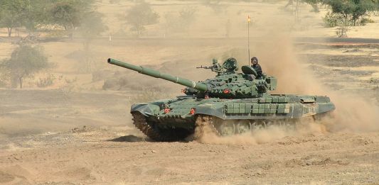 India’s T-72M1 Ajeya main battle tank