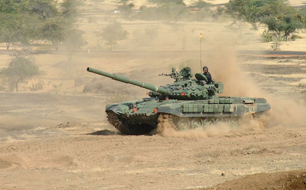 India’s T-72M1 Ajeya main battle tank