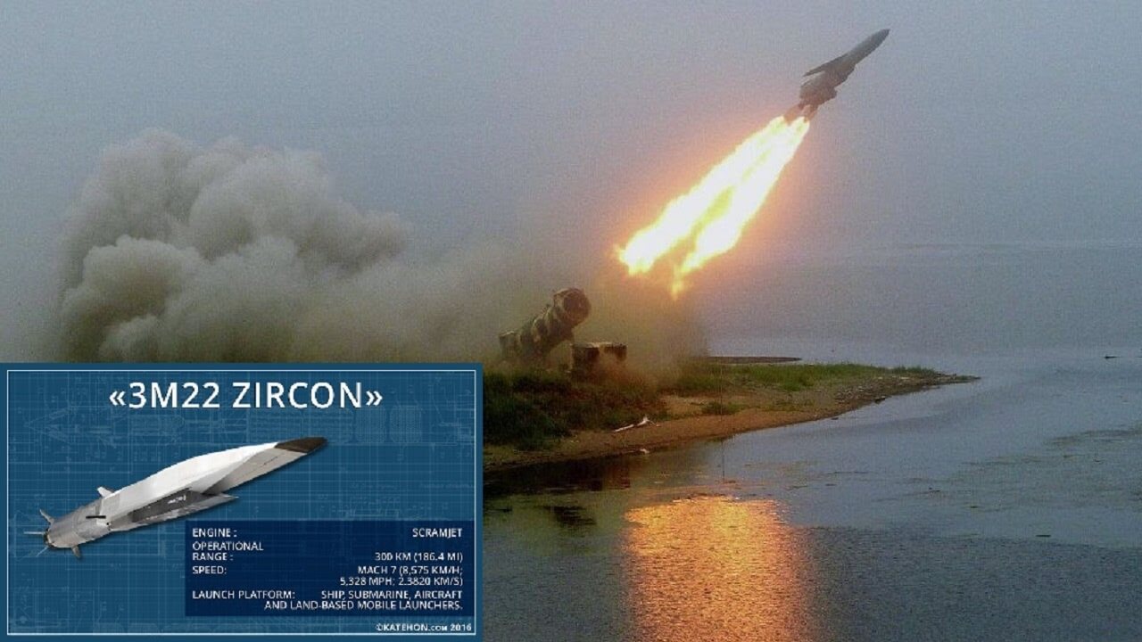 Russia Stockpiles Hypersonic Zircon Missiles in Crimea to hit Kiev. Ukraine, not worried. They're Bad