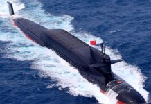 Type 094A strategic nuclear-powered ballistic missile submarine