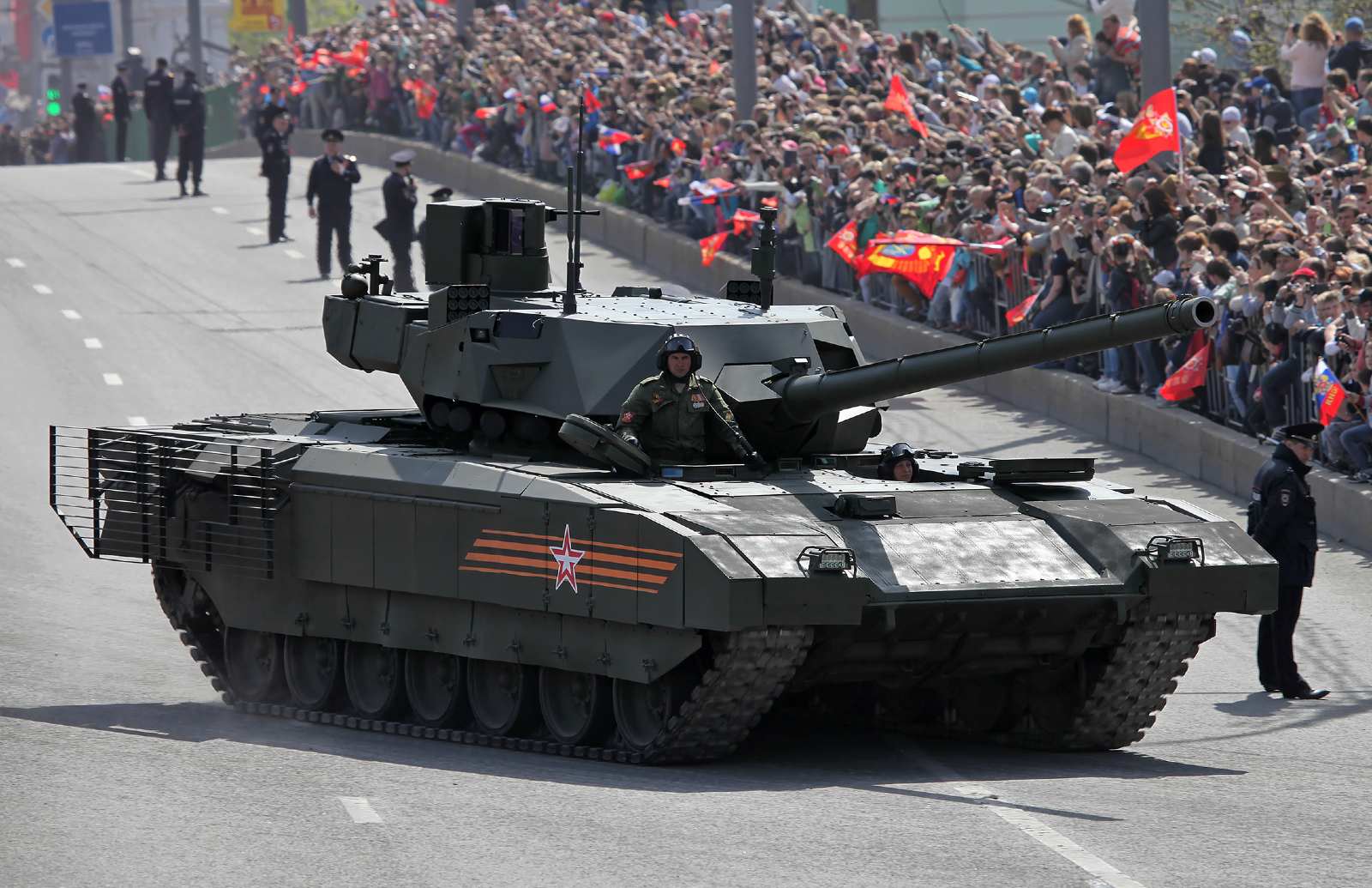 Russia’s 'Cutting Edge' T-14 Armata Tank Seen In The War Zone, Firing ...