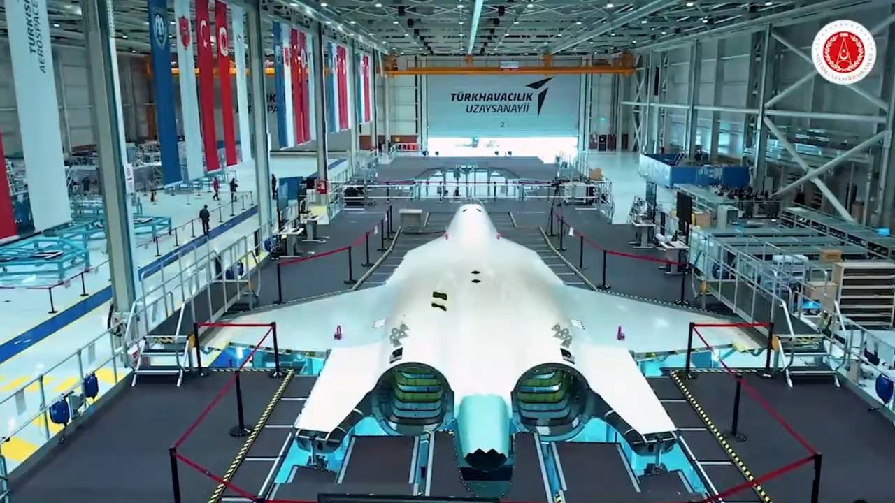 Stunning Images Of Turkey’s TF-X Fifth-Gen Combat Aircraft Prototype In Assembly Line Mesmerizes Netizens