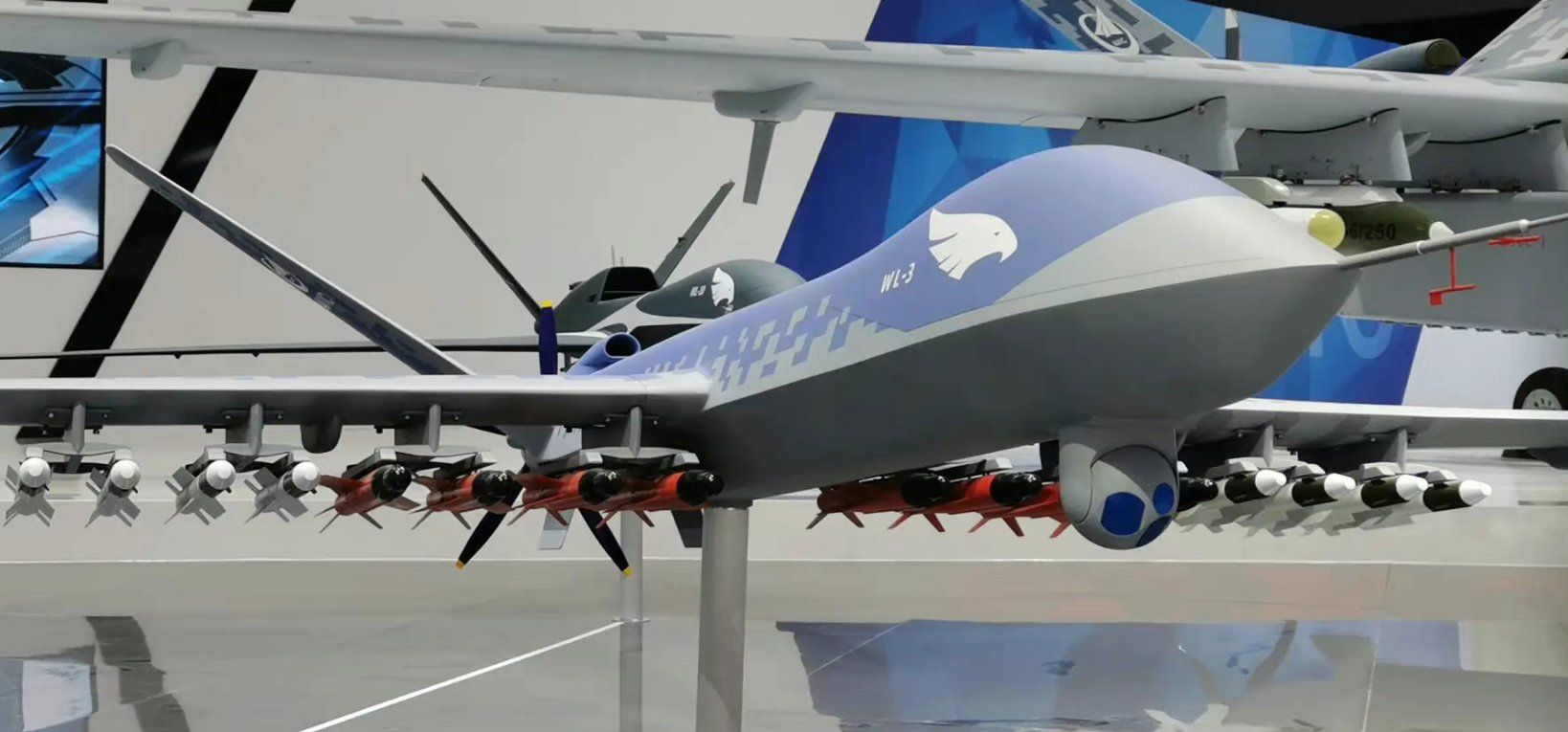 China Claims 10,000 Km Range For Its Wing Loong3 UAVs; Performs Anti