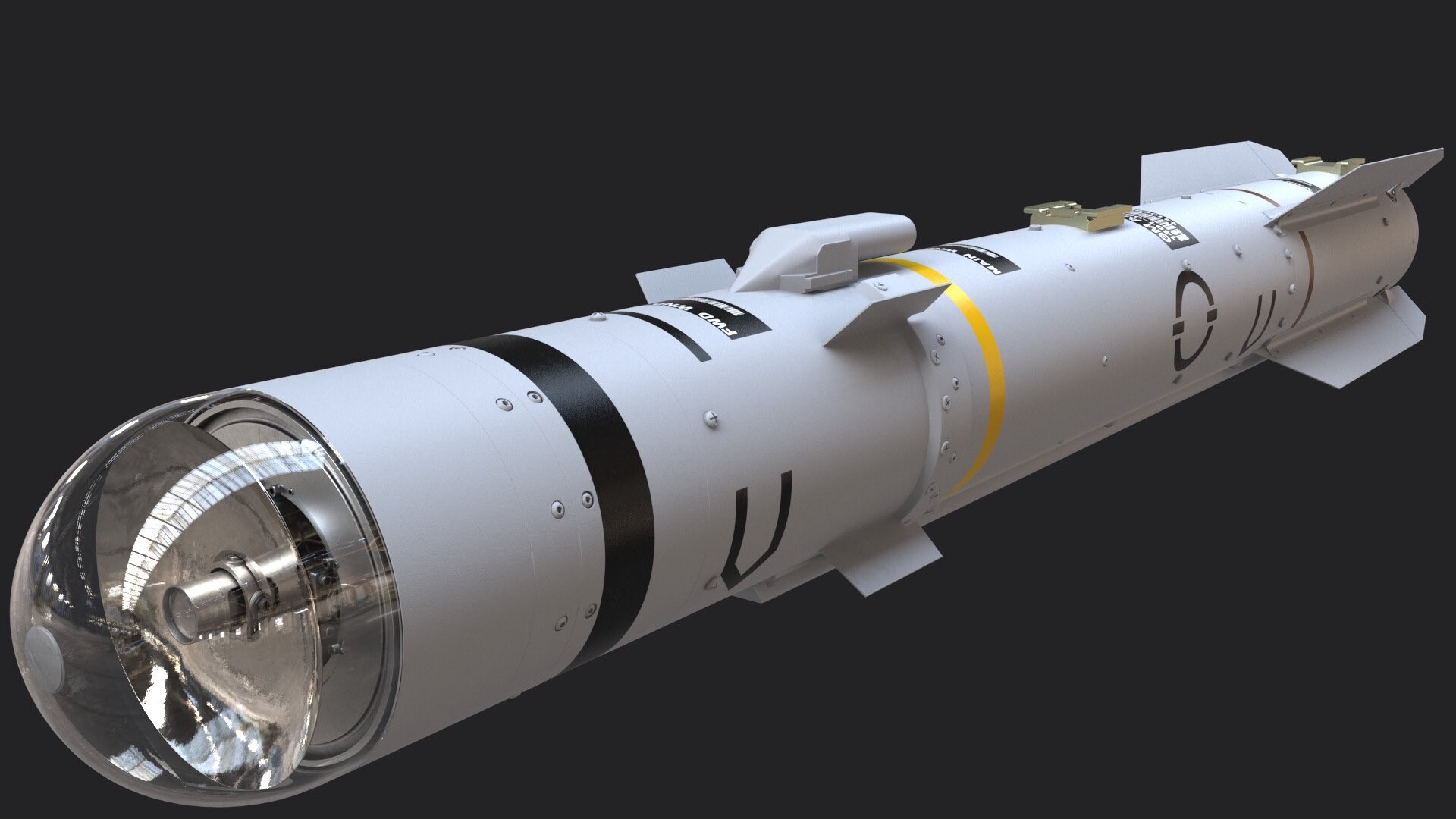 laser-guided Brimstone missile