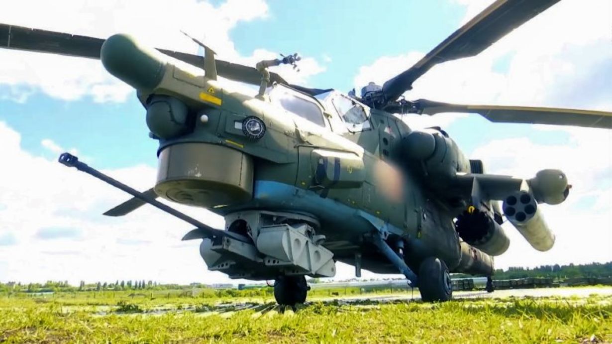 Ka-52 reconnaissance attack helicopter