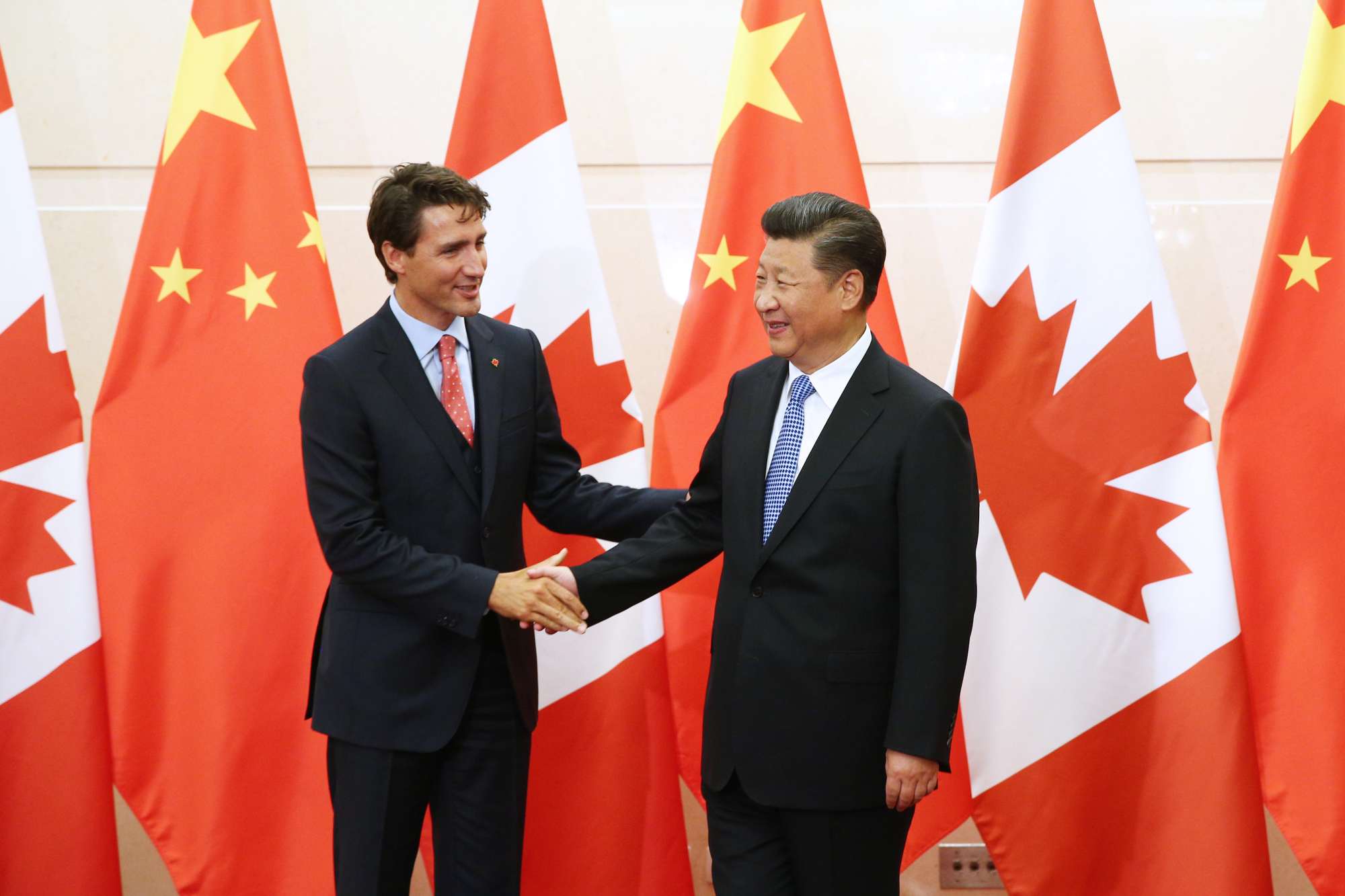 Trudeau Xi Jinping