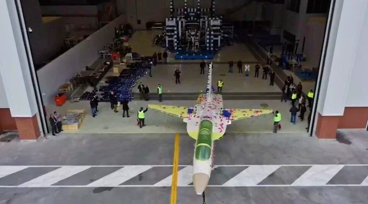 Competitor To India’s LCA Tejas, Turkey’s Historic Light Attack Aircraft Hurjet Leaves The Hangar!