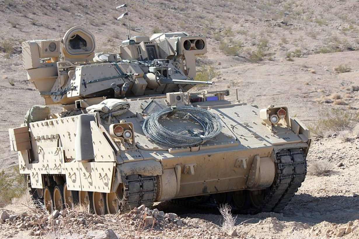 US Army M2 Bradley kampvogn