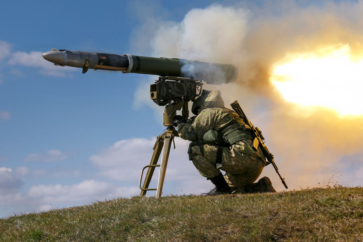 Kornet anti-tank guided missile
