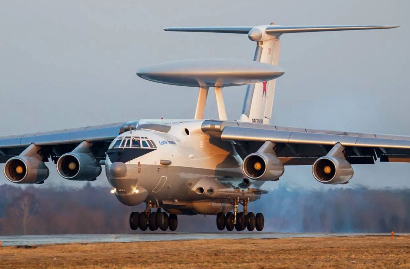 Russian A-50 military aircraft