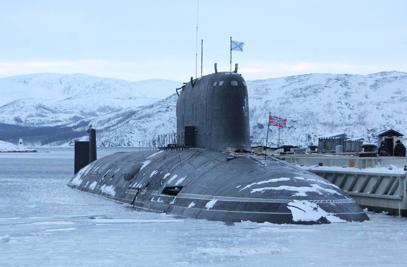 Russian Yasen class submarine