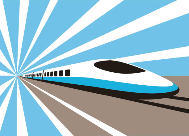 Amazing Optical Illusion - 3D Bullet Train Drawing - YouTube