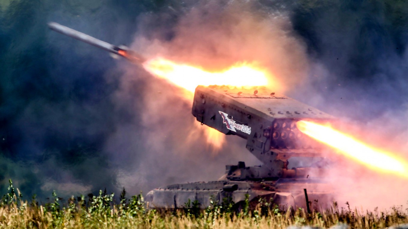 TOS-1A Thermobaric Flamethrower MLRS