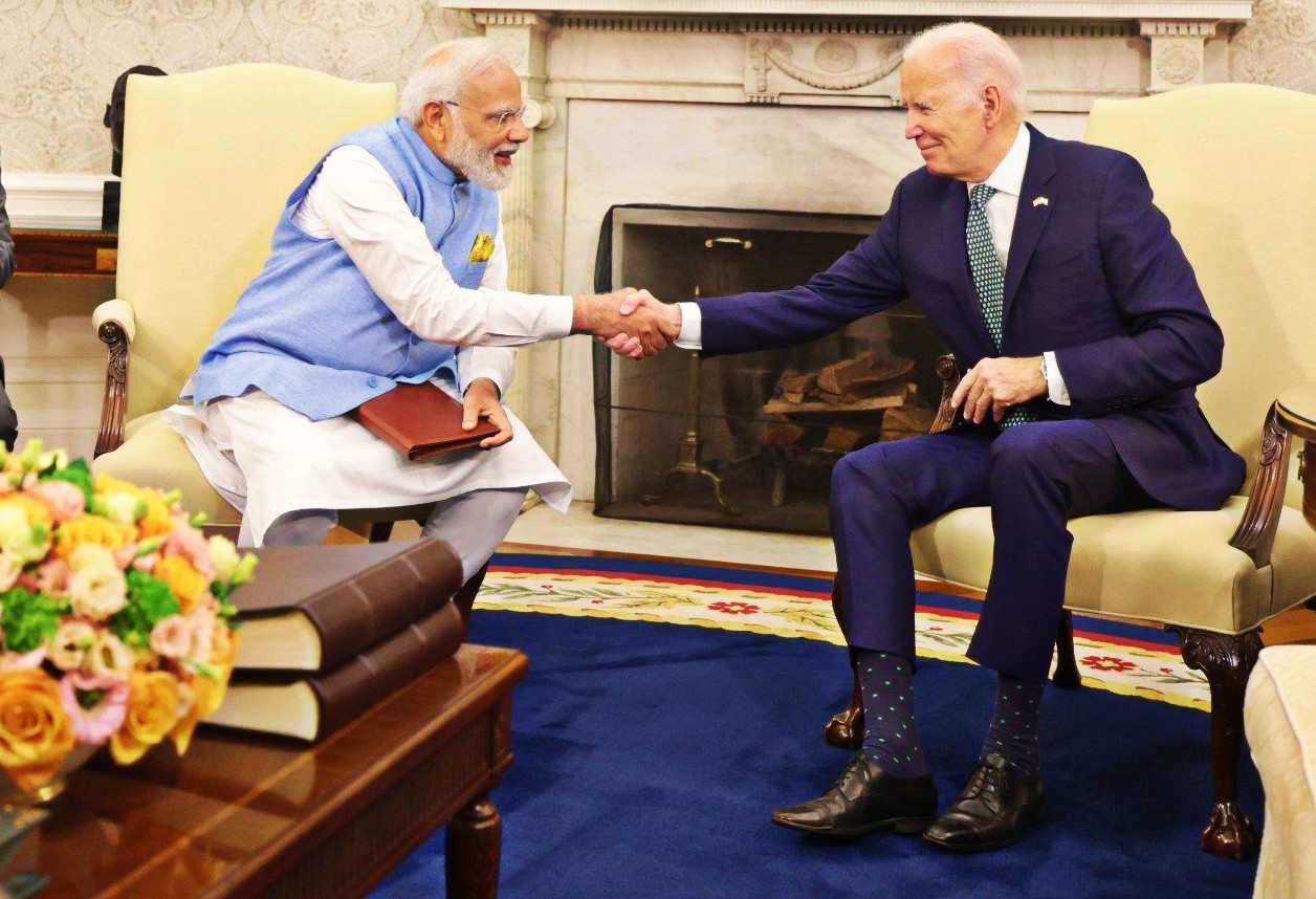 Modi with Biden