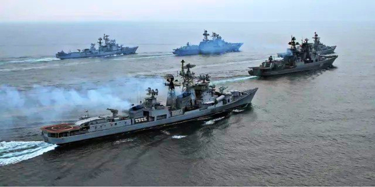 In China's 'Red Zone', Russian Navy Warships Hunt Submarines; Assert ...