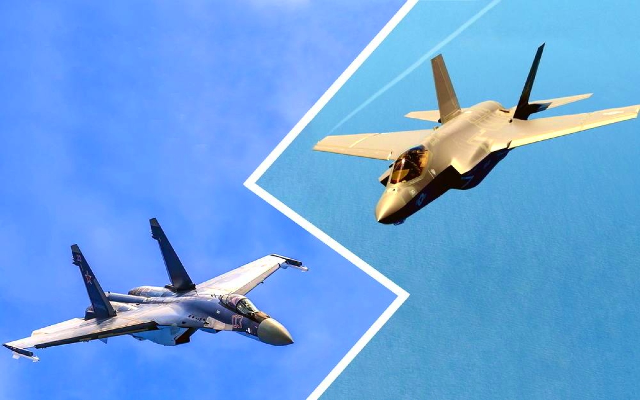 BIG Encounter! US F-35, Russian Su-35 'Clash' Over Syria; Moscow Says ...