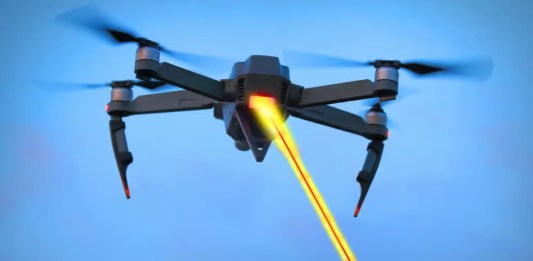 laser drones