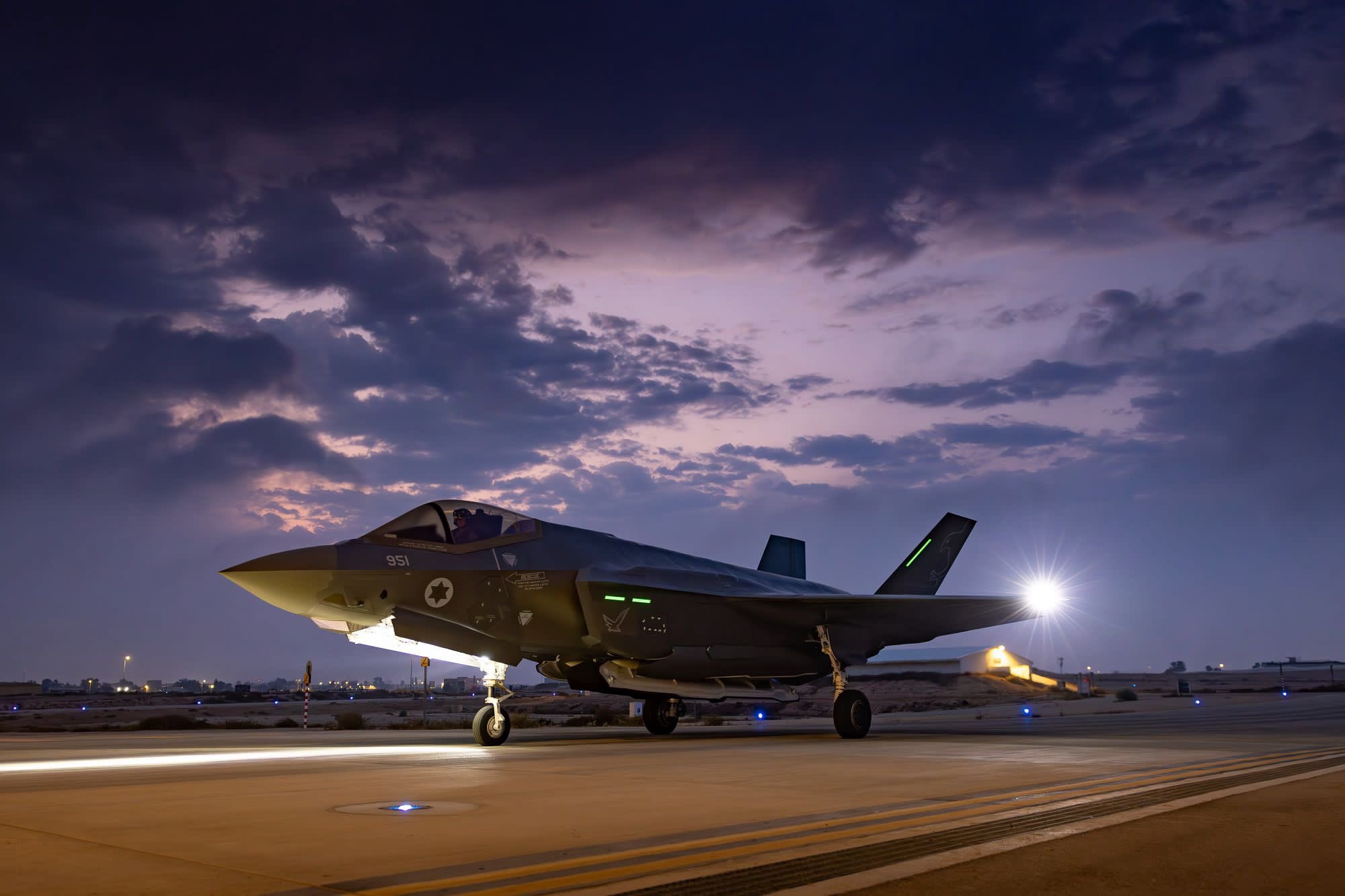 Iran Strikes Israel's F-35 Air Base At Nevatim; Reports Say Main Runway ...